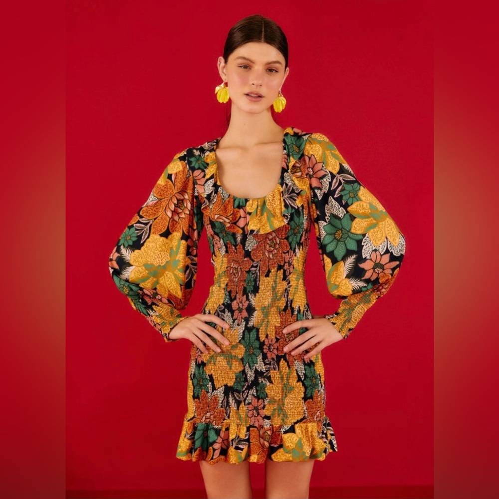 NWT Gorgeous Farm Rio minidress size medium